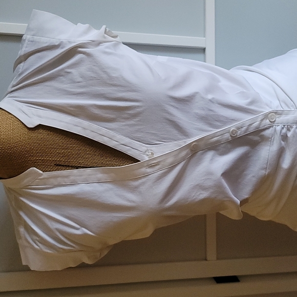 Veronica Beard Ruched Shirtdress - Picture 10 of 16